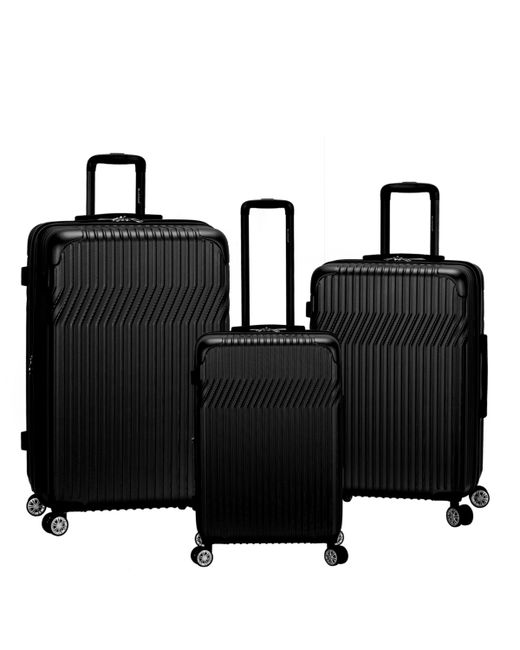 Rockland Pista 3-Pc. Hardside Spinner Luggage Set