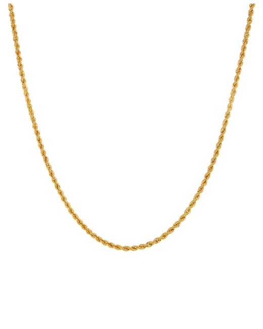 Macy's Rope Link 22 Chain Necklace in 14k