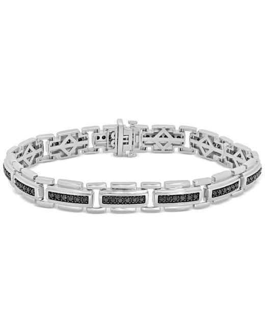 Macy's Black Diamond Link Bracelet 2 ct t.w. in