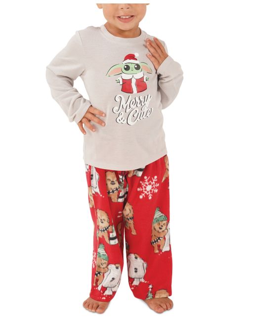 Munki Munki Matching Grogu Holiday Family Pajama Set