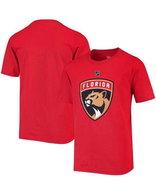 Outerstuff Youth Big Boys Florida Panthers Primary Logo T-Shirt