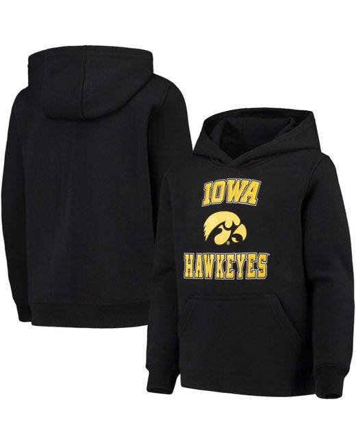 Outerstuff Youth Boys and Girls Iowa Hawkeyes Big Bevel Pullover Hoodie