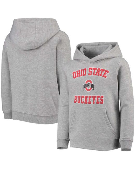 Outerstuff Youth Boys and Girls Ohio State Buckeyes Big Bevel Pullover Hoodie
