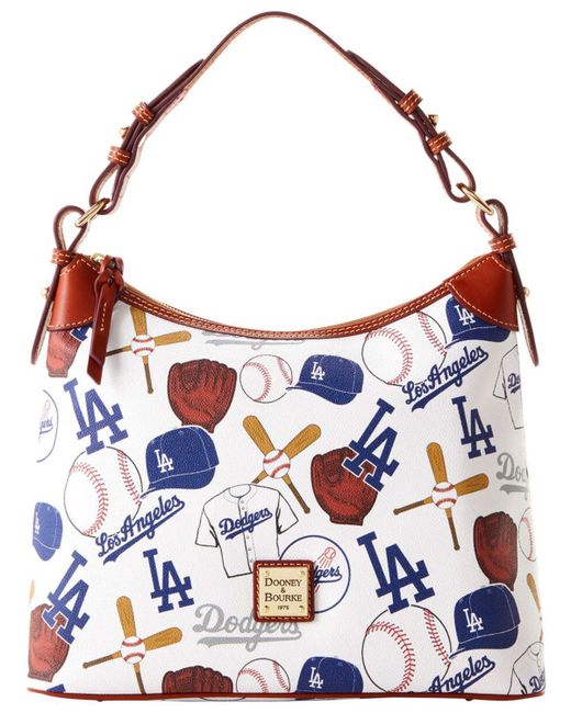 Dooney &amp; Bourke Multi Los Angeles Dodgers Gameday Hobo Handbag