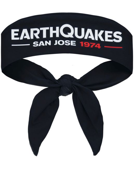 Vertical Athletics San Jose Earthquakes Tie-Back Headband