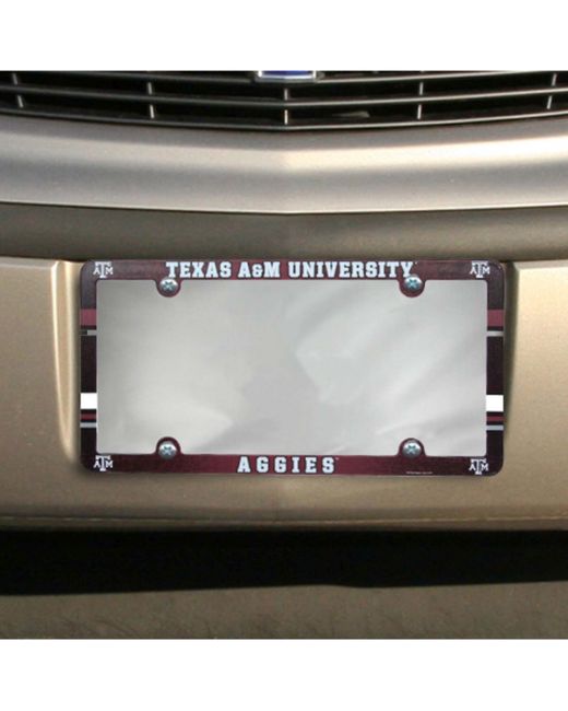 Wincraft Texas A M Aggies Plastic License Plate Frame