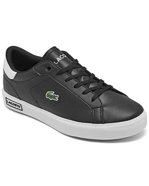 Lacoste Big Boys Powercourt Casual Sneakers from Finish Line