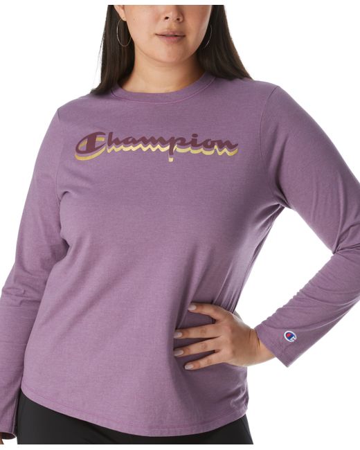 Champion Plus Graphic Long-Sleeve Top