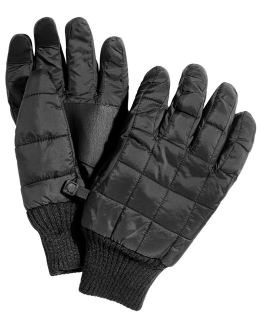 Alfani Quilted Puffer Gloves Created for Macys