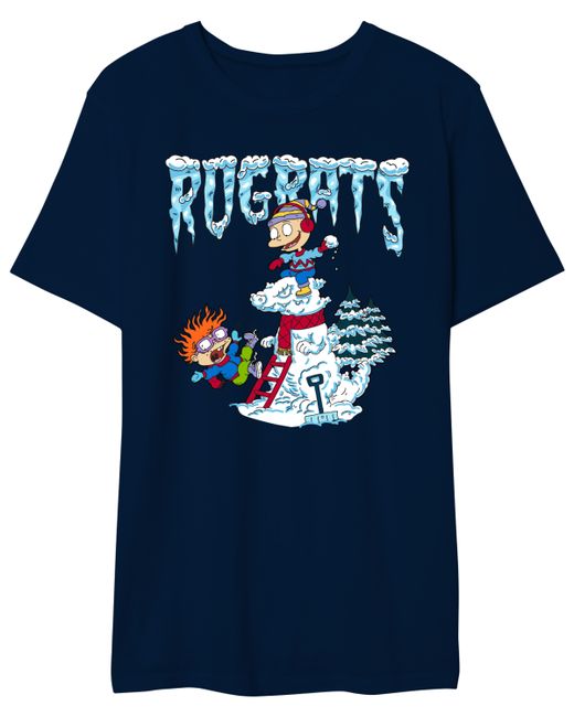 Hybrid Rugrats Snowball Fight Graphic T-Shirt