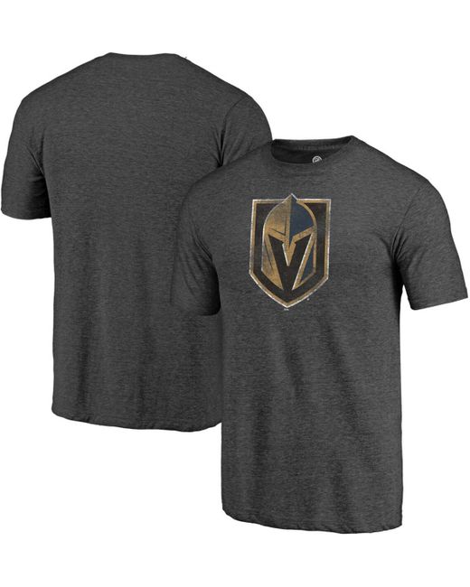 Fanatics Vegas Golden Knights Primary Logo Tri-Blend T-shirt