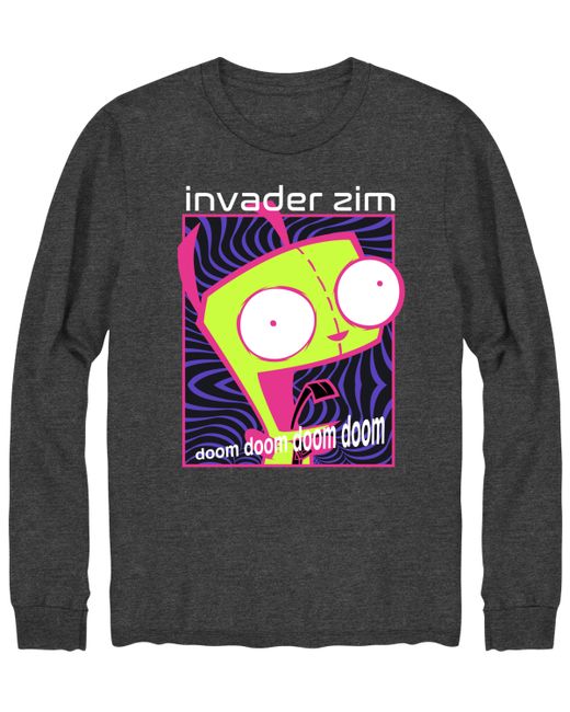 Hybrid Invade The World Mens Graphic T-Shirt