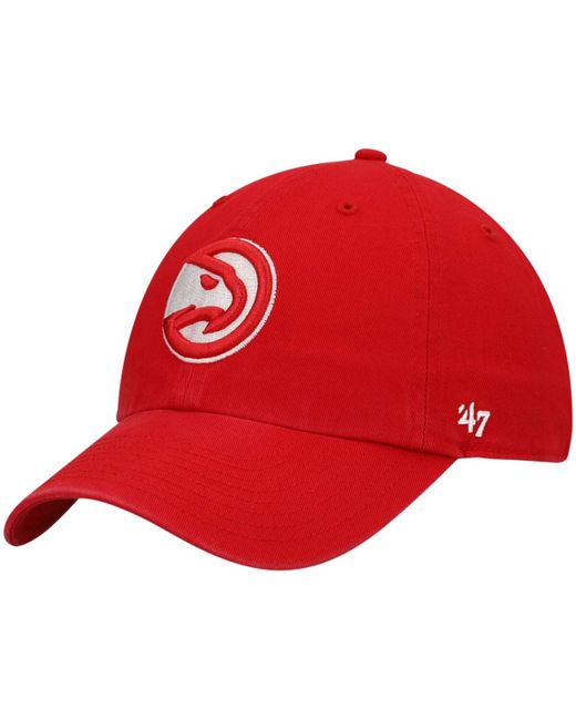 '47 Brand 47 Brand Atlanta Hawks Team Clean Up Cap