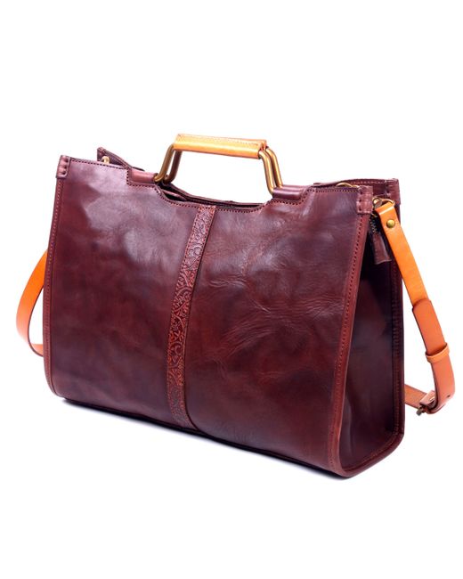 Old Trend Camden Leather Tote Bag