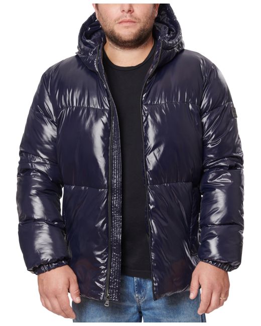 Sean John Quilted Hooded Puffer Jacket