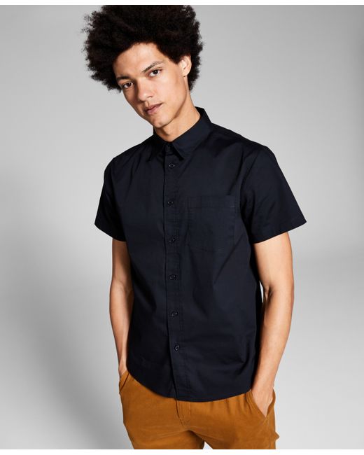 And Now This Short-Sleeve Poplin Shirt