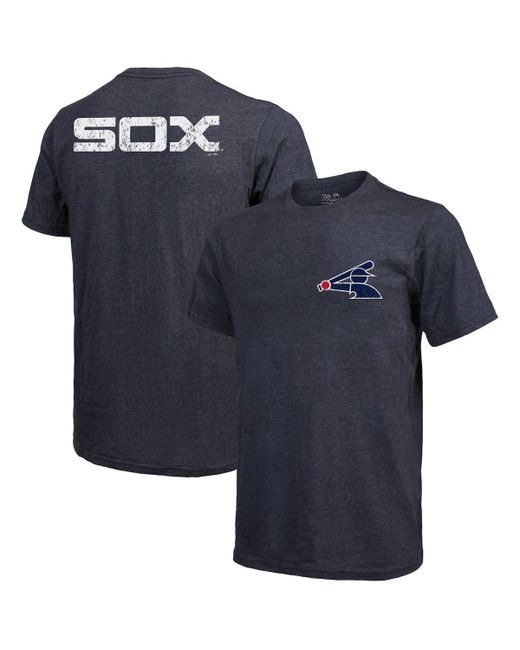 Majestic Chicago White Sox Throwback Logo Tri-Blend T-shirt