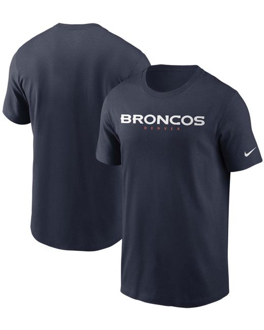 Nike Denver Broncos Team Wordmark T-shirt