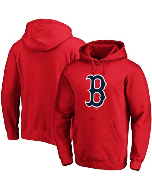 Fanatics Boston Sox Official Logo Pullover Hoodie