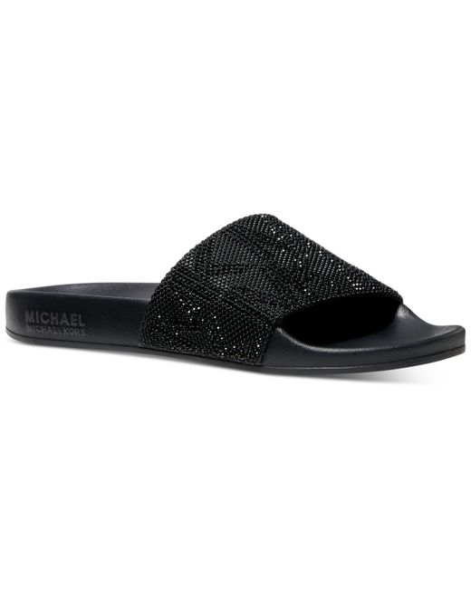 Michael Kors Michael Gilmore Pool Slide Sandals Shoes