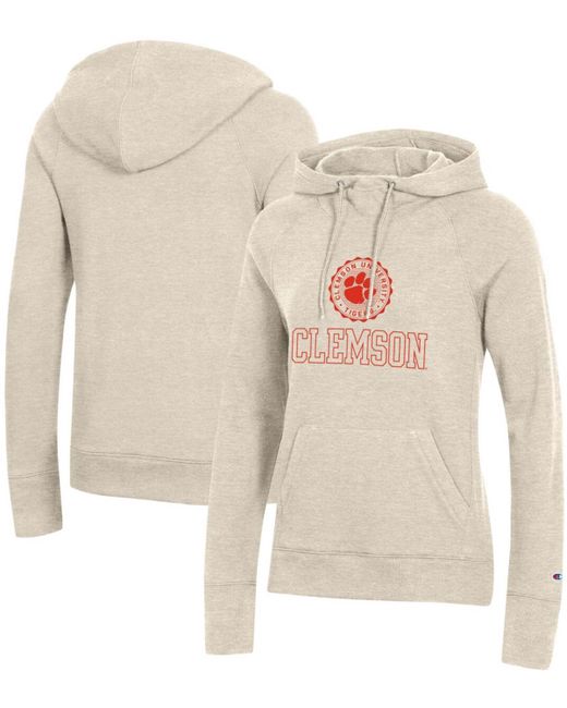 Champion Clemson Tigers College Seal Pullover Hoodie