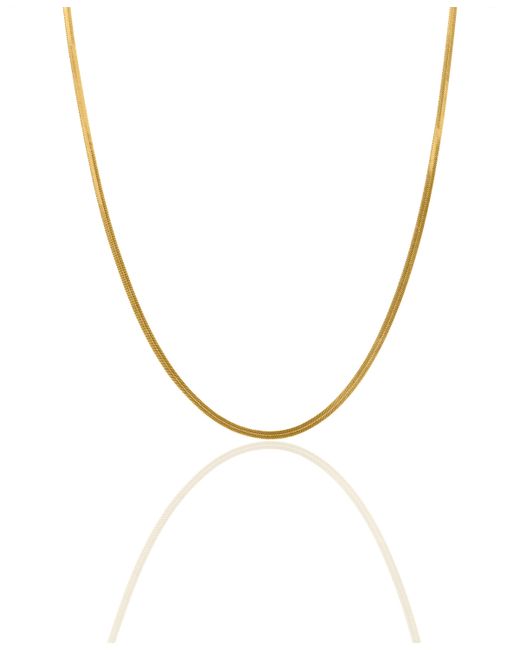 Oma The Label Gidi 18K Gold Plated Brass 3mm Chain 16