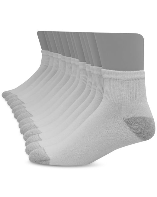 Hanes 12-Pk. Ultimate Ankle Socks