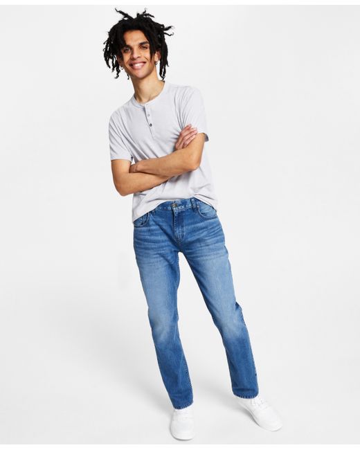 INC International Concepts Slim-Fit Medium Wash Jeans Created for