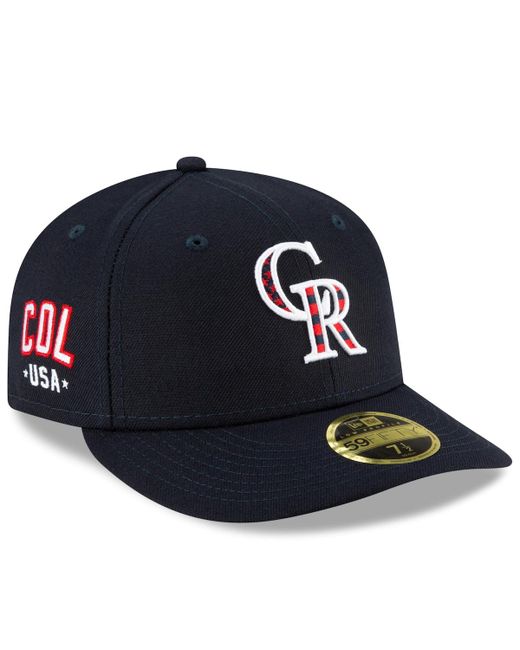 New Era Colorado Rockies 4th of July On-Field Low Profile 59FIFTY Fitted Hat