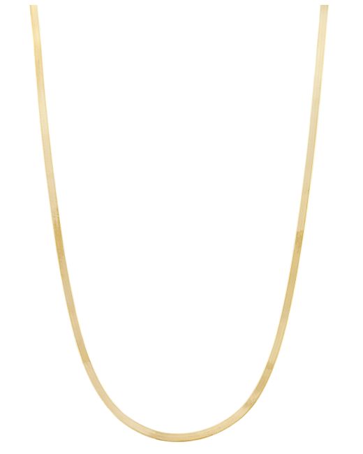 Macy's Herringbone Link Chain Necklace in 10k 16 2 extender
