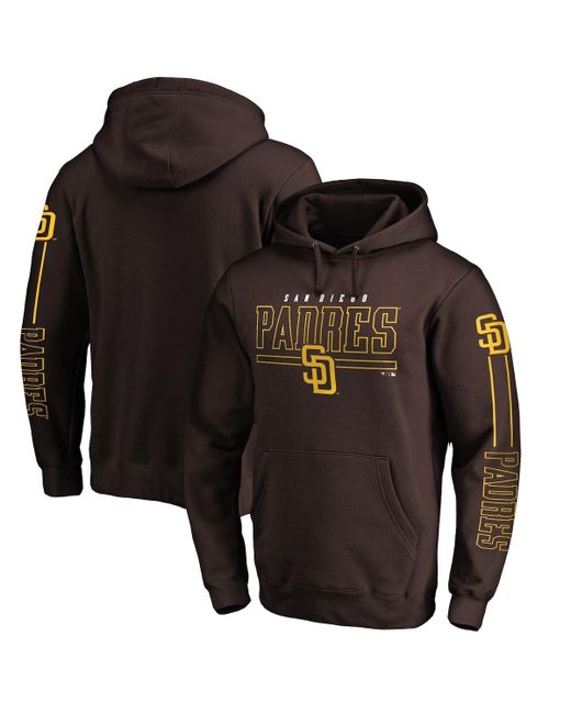 Fanatics Branded San Diego Padres Team Front Line Pullover Hoodie
