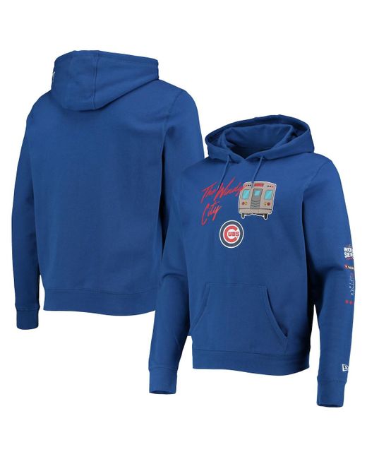 New Era Chicago Cubs City Transit Pullover Hoodie