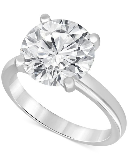 Badgley Mischka Certified Lab Grown Diamond Solitaire Engagement Ring 5 ct. t.w. in 14k