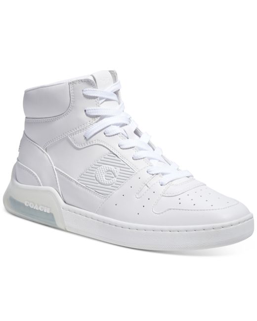 Coach CitySole Lace-Up High-Top Sneakers Shoes