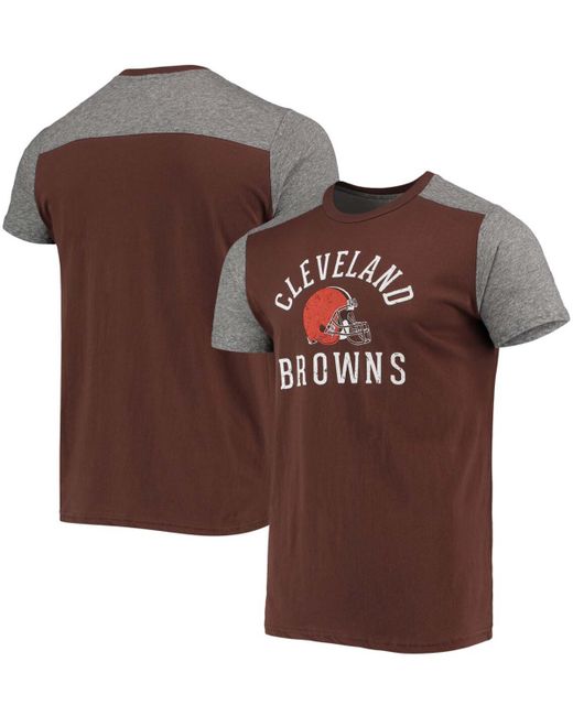 Majestic Brown Cleveland Browns Field Goal Slub T-shirt