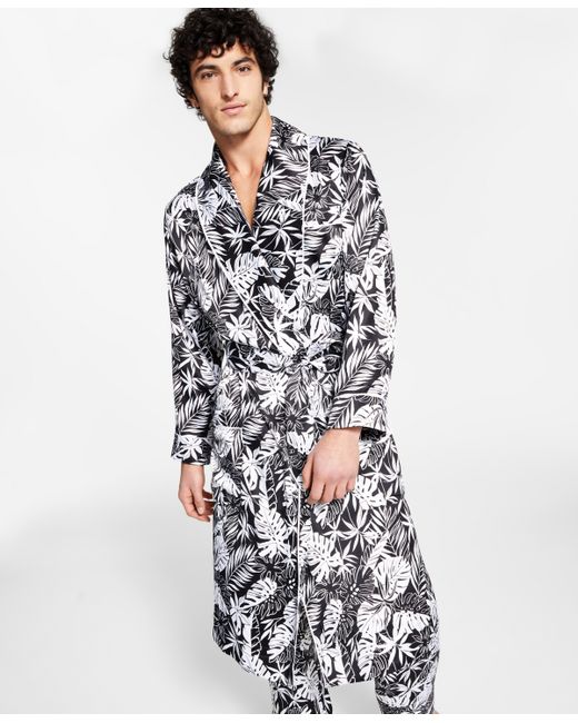 INC International Concepts Satin Pajama Robe Created for
