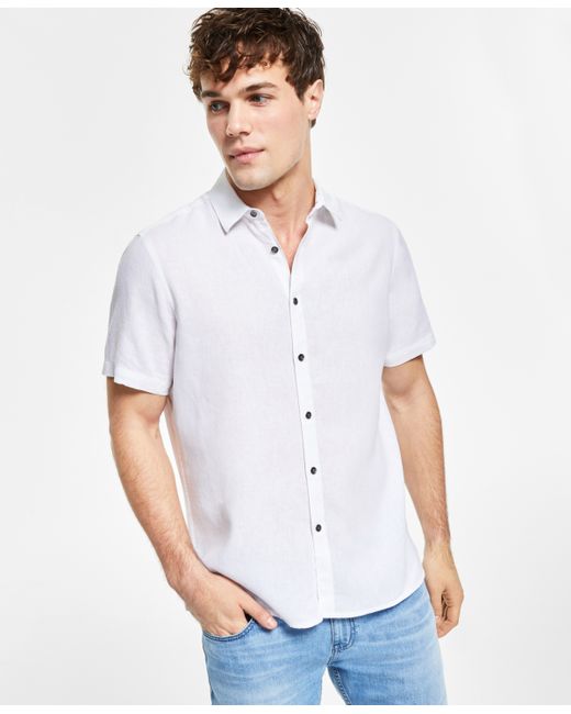 INC International Concepts Regular-Fit Textured Shirt Created for