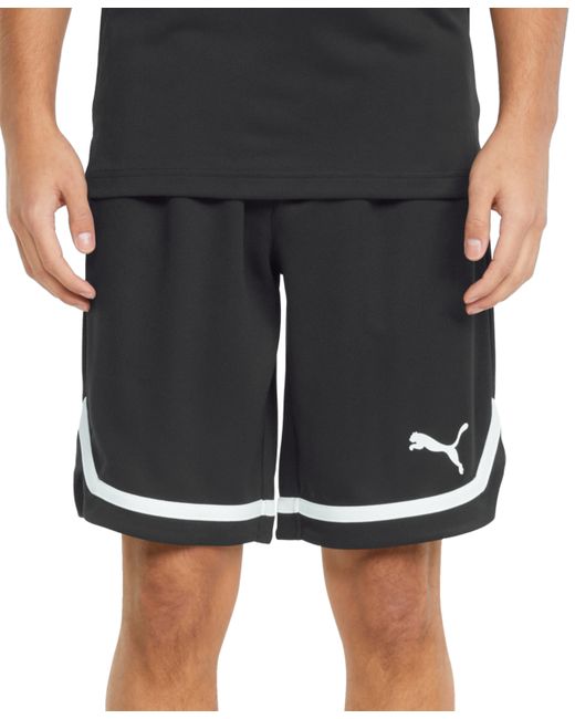 Puma Rtg Regular-Fit Moisture-Wicking Mesh 10 Basketball Shorts