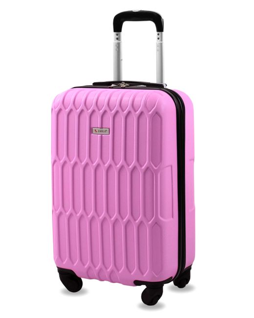 Amka Honeycomb 22 Carry-On Expandable Spinner Suitcase
