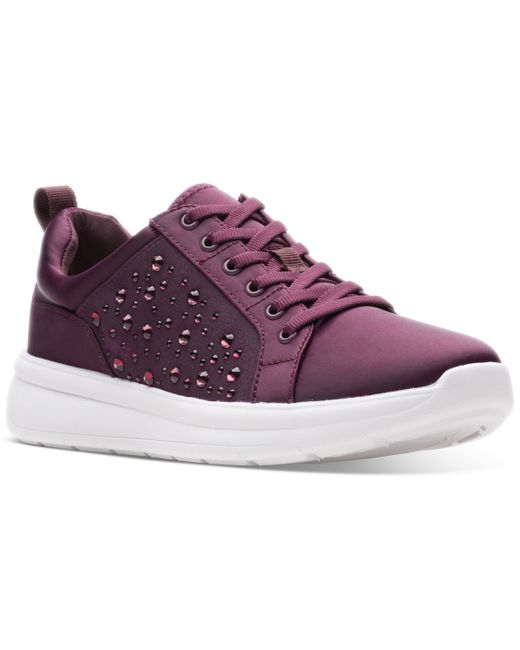 Clarks Ezera Ave Lace-Up Sneakers Shoes