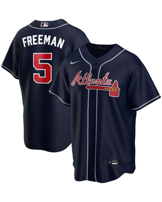 Nike Freddie Freeman Atlanta Braves Alternate Replica Player Name Jersey
