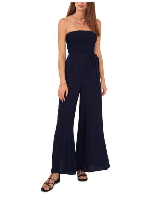 1.State Strapless Wide-Leg Jumpsuit Swimsuit