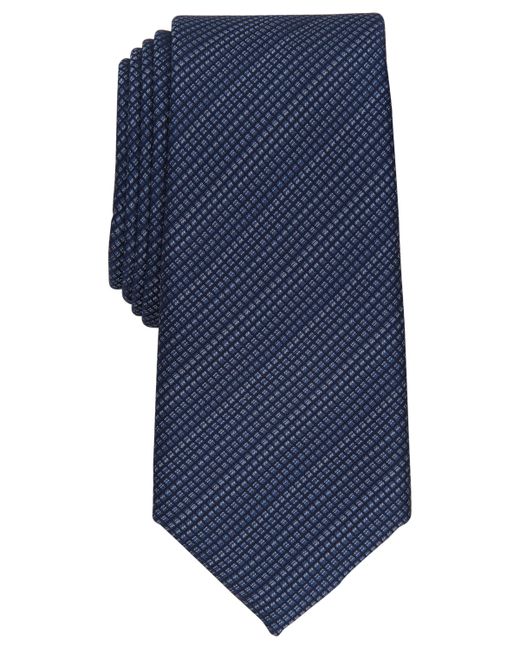 Alfani Slim Check Stripe Tie Created for