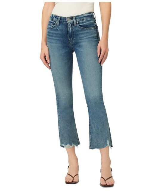 Hudson Jeans Barbara High-Rise Bootcut Crop Jeans