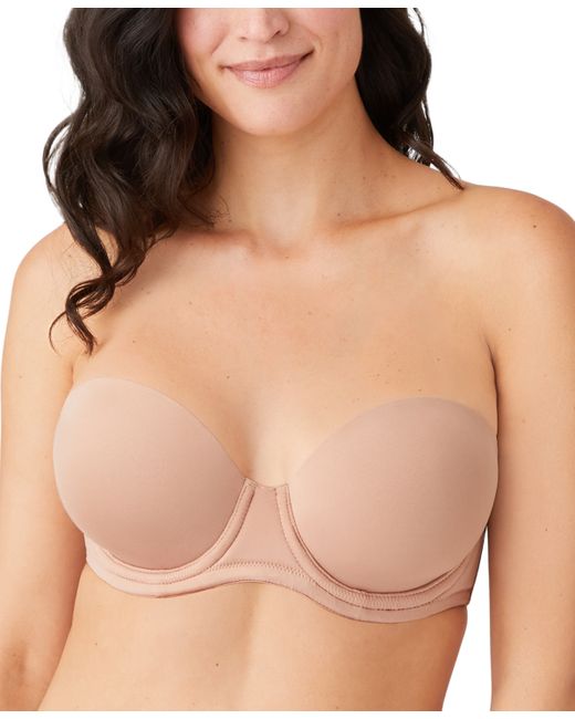 Wacoal Carpet Full Figure Underwire Strapless Bra 854119 Up To I Cup