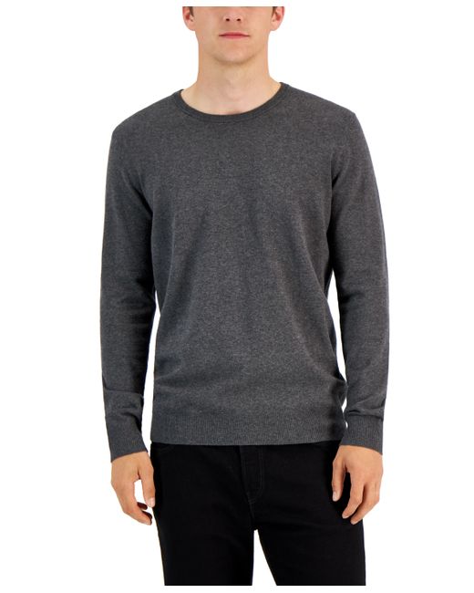 Alfani Solid Crewneck Sweater Created for