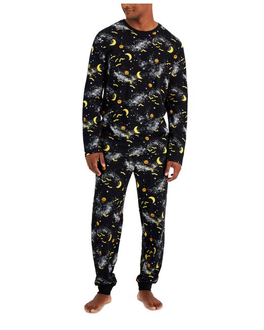 Family Pajamas Spooky Night Cotton Matching Pajama Set Created for