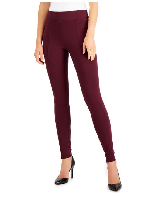 INC International Concepts High-Rise Seamed Skinny Pants Created for