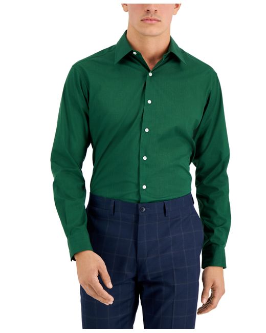 Club Room Regular Fit Solid Dress Shirt Created for