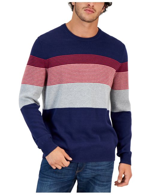 Club Room Striped Sweater Created for
